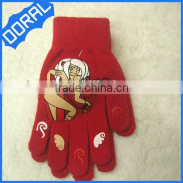 crochet sports finger protector gloves