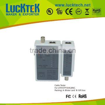 Cable Tester for UTP/ FTP network cable. BNC cable