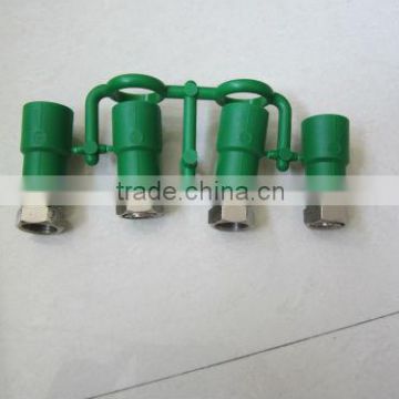 Reducing Coupling With Metal Pipe Fitting Injection Mould/Collapsible Core