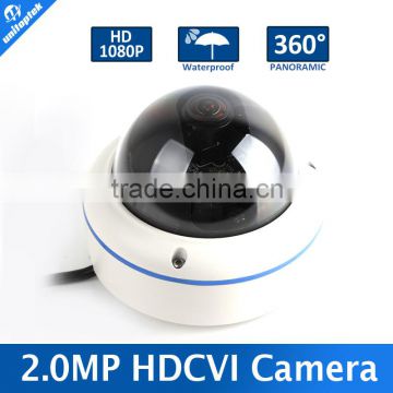 2.0MP 180/360 Degree Outdoor Panorama Fisheye Lens CCTV Camera 1080P