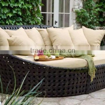 Evergreen Wicker Furniture - Wicker Sunbed For Beach - New Rattan Design