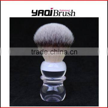Clear Acrylic Handle Custom Shaving Brush