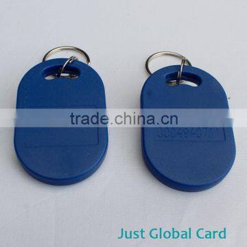 2015 new Mutlci-color ABS material RFID 125 KHz keyfob for access controlling