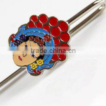 Wholesale Metal Book Mark, Opera Face Book Mark