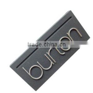 fashion style high quality rubber label