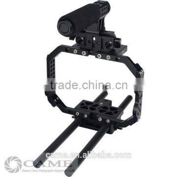 Clearance Sale F&V BMC Cage for BlackMagic Design Cinema Camera 15mm Rail Advanced BMCC Kit photo-3