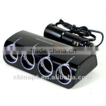 ac dc car cigarette lighter socket adapter