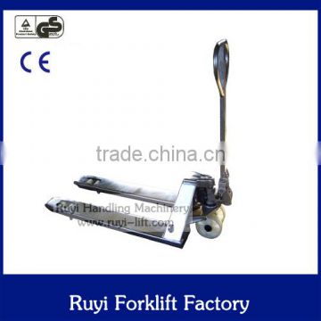 use in food industrial cheap price of stainless steel hand pallet jack