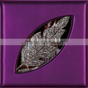 Leather Wall Covering, 3D Wave Effect Decorative 3d Wall Panels