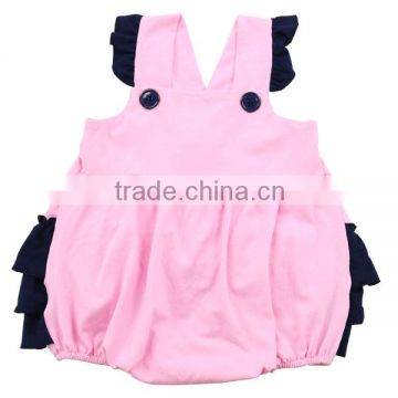 2016 Hot sale new design china baby girl romper lovely romper beautiful baby romper boutique girl romper