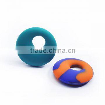 Wholesale Funny Silicone Baby Donut Shaped Teether With Cheap Price And Nice Quality