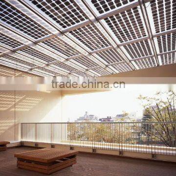 Chinese High Quality Transparent Solar Panel BIPV Solar Roof Tile