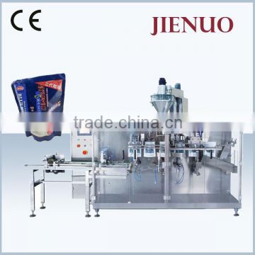 Horizontal automatic zipper pouch coffe packing machine