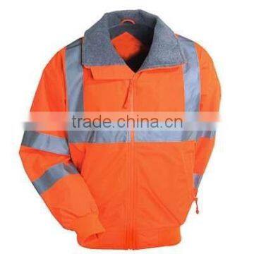 Hi Vis Workwear Lined Nylon Safety Water Resistant Workwear