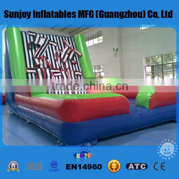 Sunjoy high quality Adult Kids Inflatable Climbing Sticky Wall for party and event