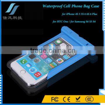 Universal Waterproof Case Bag for IPhone 4S 5 5S 6 6S 6 Plus for HTC One for Samsung S6 S5 S4 photo-4