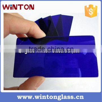 dark blue cobalt optical filter glass