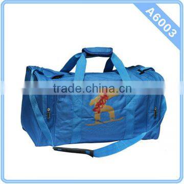 LARGE BLUE SKY TRAVEL LUGGAGE BAG