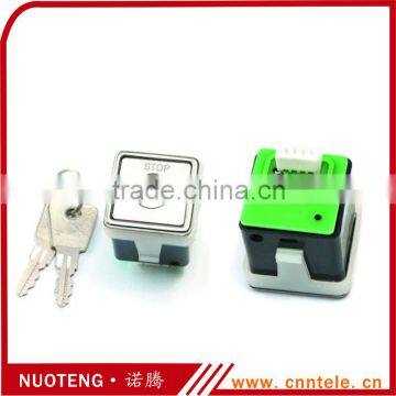 AK-16 power lock elevator push button lock with key