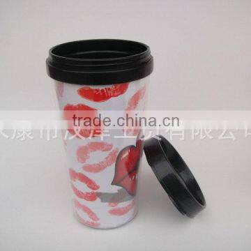 Clear plastic mineral water plastic tube japanese tea cup