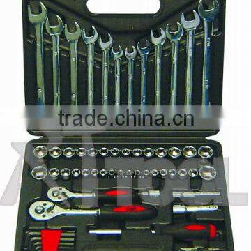 2015 new item Antique Combination Dr.1/2&1/4 Socket Wrench Tool Kit Hand Tool Kit Household Tool Kit
