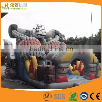 Hot sale amusement park inflatable climbing toys big inflatable water slides