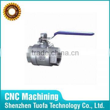 Global trading company CNC machining manufacturer customized turning milling part ball valve