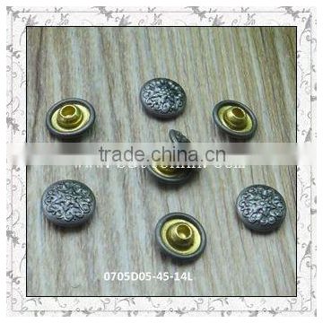 Garment accessories metal snap rivets