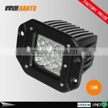 1year wrranty IP 67 24v led spot work light, led work light 12w 18w 20w