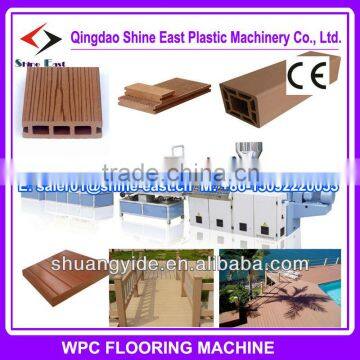 Sell hot! wood plastic machine / wood profile making machine production line