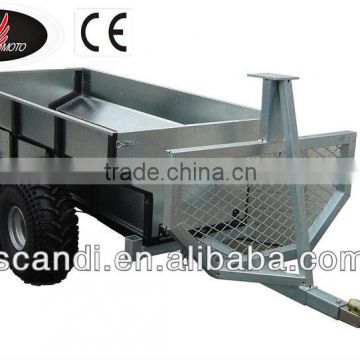 4W-A01B Flatbed Trailer with Cargo Box