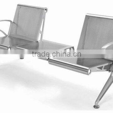 Four Seats Table 304 Stainless Steel Hot Sale Airport Seating