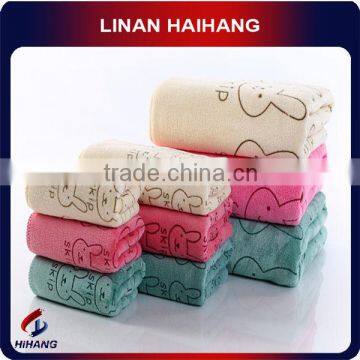 China OEM supplier factory hot selling 80 polyester 20 polyamide microfiber bath towel with elastic