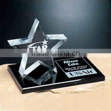 k9 star crystal paperweight