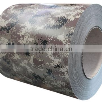 Metal material camouflage ppgi coil made in china