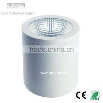 shenzhen led lights CRI 90 25W COB LED Surface Mounted Downlight