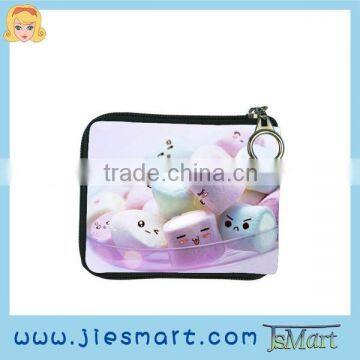 JIESMART sublimation printing custom wallet soft material