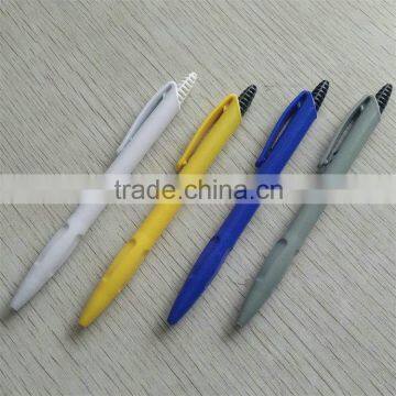 Export Products List Solid Color Barrel and Plunger Custom Logo Plastic Pen photo-6