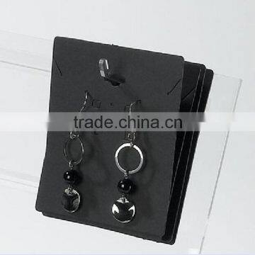 Clear Acrylic Plastic Slatwall Display Hooks for Hanging Card Displays