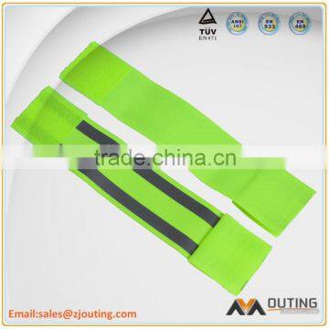 Outdoor Sports Wear Polyester Knitted Elastic Reflective Band
