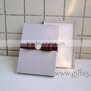 High End Wedding Invitation Box Wedding Gift Boxes in Handmade photo-4