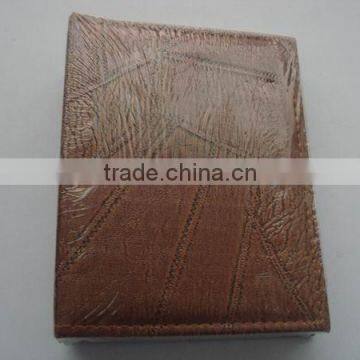 wholesale customized small leather photo album for promotion