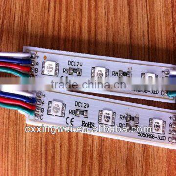 ce&rohs 5050 3led waterproof led p10 rgb display module light