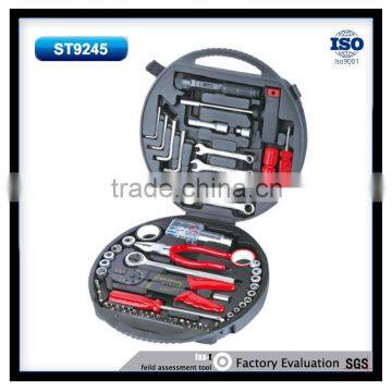 Round Shape Box,109 pcs Auto Mechanics Tool Set ,Screwdriver set Socket Tool Set