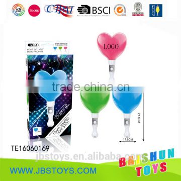 Bottle blowing heart stick led flashing light TE16060169