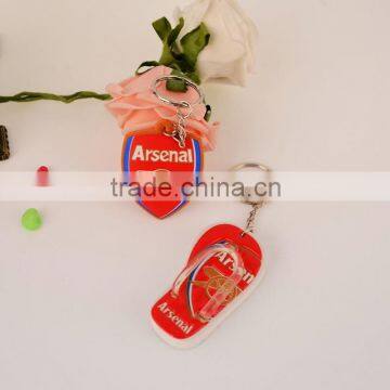 Flip-flop Soft Pvc Keychain Pvc Rubber Key Chain photo-5