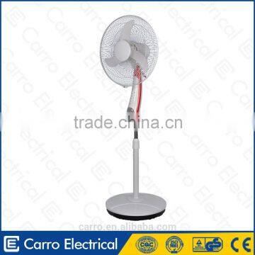 New Design 16" 35w Recharegable Solar Powered Stand Electric Fan photo-3