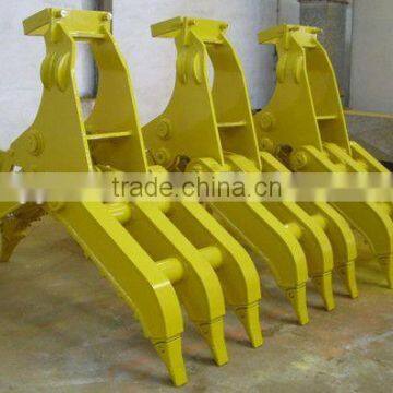 Hitachi ZX470LC Excavator Hydraulic Rotating Log Grapple, Wooden and Stone Grapple for Sale photo-6
