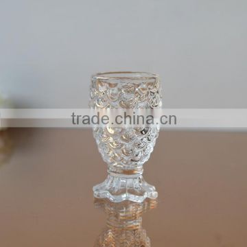 Mini mermaid shaped shot glass vodka glass