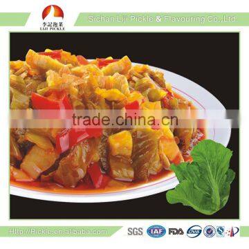 Low Calorie Pickle in Bottle ,Chinese Wholesale Pickle With Chilli Oil photo-2